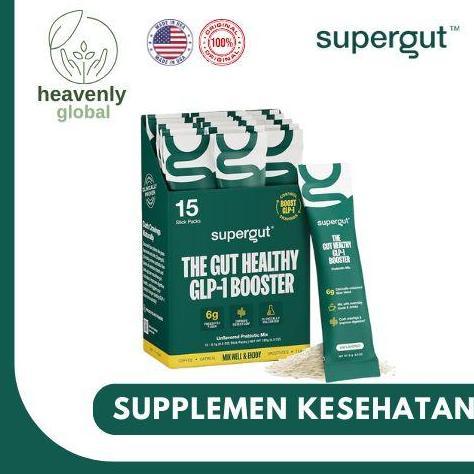 Supergut The Gut Healthy Booster - 122 gr 15 Stick Packs, Unflavored, Non-GMO, Vegan