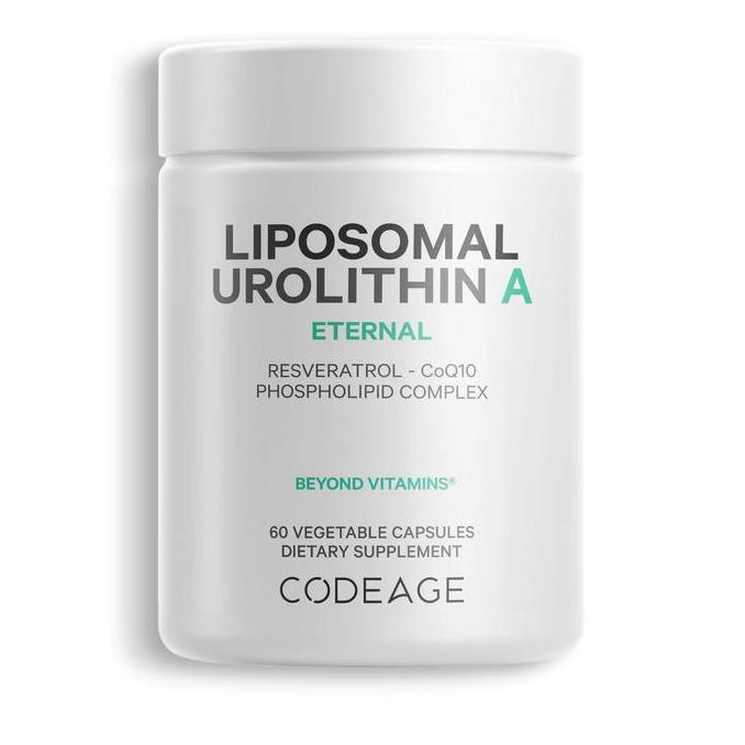 eage Liposomal Urolithin A 500mg Resveratrol 150mg CoQ10 60mg | Betaine Anhydrous 102.5mg | NON GMO