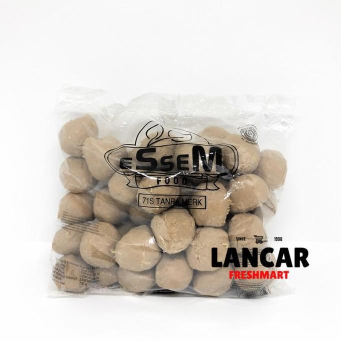 Bnbx- Bakso Sapi Essem Polos / Bakso Essem Polos Isi 50Pcs