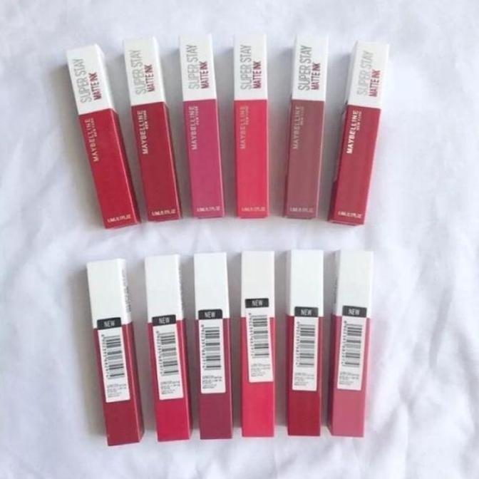 Papupi- Maybelline Superstay Super Stay Matte Ink Lip Cream Color  Coffee Edition 5Ml Lipstick Gloss