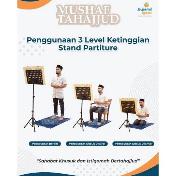 Frembit- Standbook Tripod Standing Penyangga Al Quran - Stand Buku Rehal- Rekal- Lekar Berdiri Stand