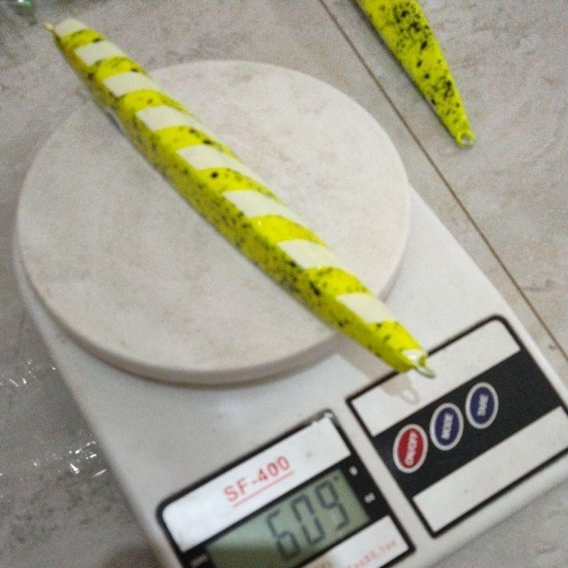 Metal Jig 600 Gram (Tokayo)Gid Zebra