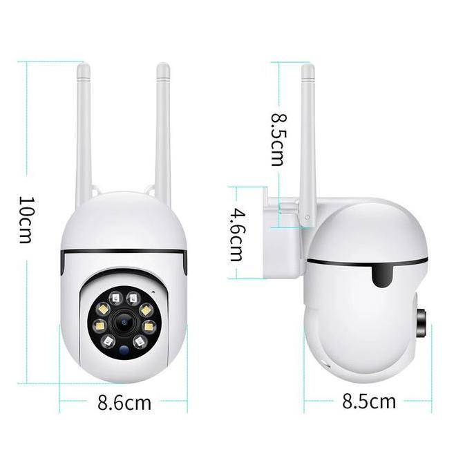 Agent- Q21S Cctv Ip Camera V380 Pro Outdoor Wifi Kamera 360 Ptz 8Mp 1080P Two Way Audio Support Onvi