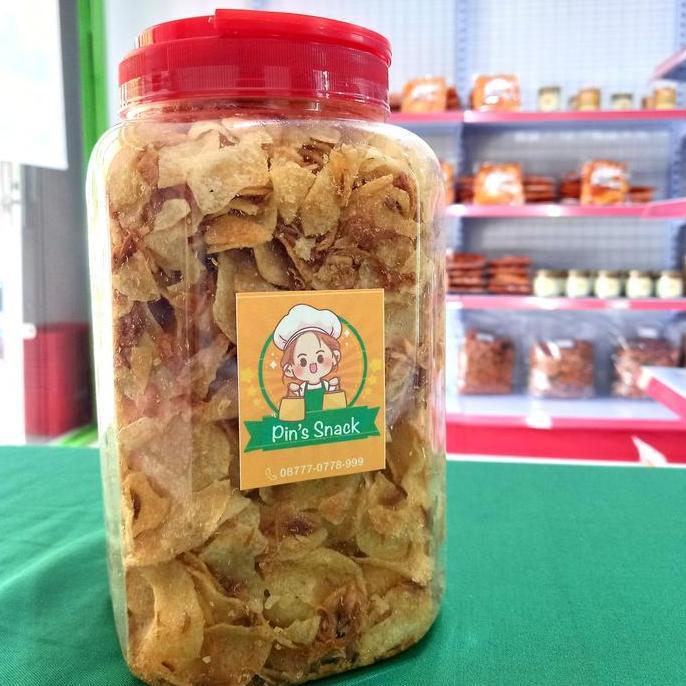 Kripik Ebi Kentang/Kripik kentang /Cemilan kripik ebi ketang Makanan Food HI