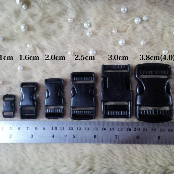 Buckle Sodok Plastik/Slot Plastik 2.5 cm (25 mm)