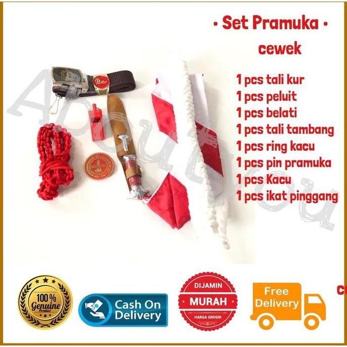 Kidbig- Promo Set Pramuka Lengkap Peralatan Pramuka Lengkap Sd Smp Pramuka Set