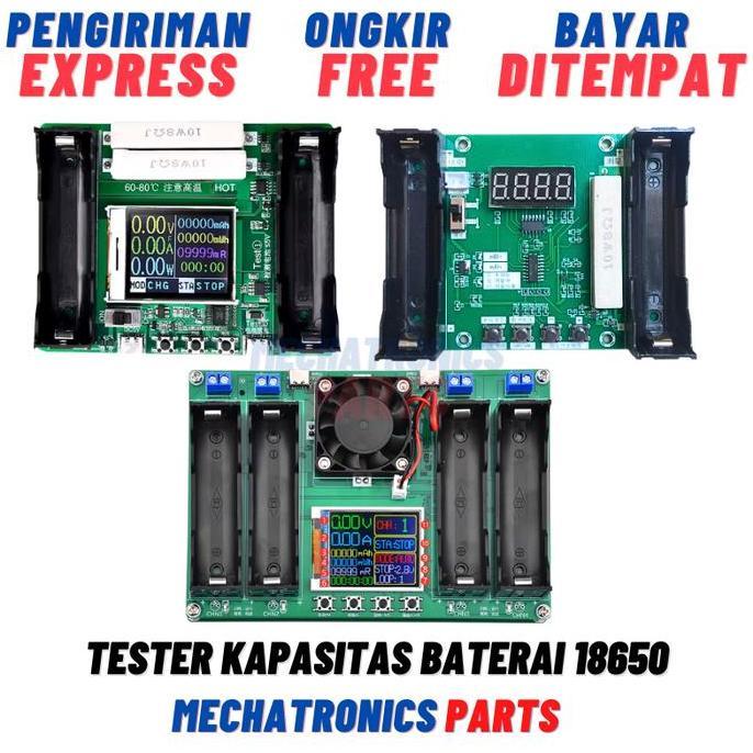 lapakjajan33  - tester baterai 1865 kapasitas display lcd type c charging capacity tester