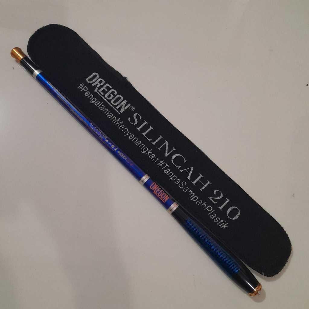 Joran Tegek Oregon Silincah 180 | 210 | 240 | 270 | 300 | 360 | 450 Ruas Pendek Kaku Bahan Karbon Ta