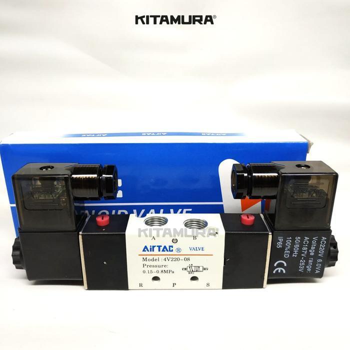 Selenoid Valve / Solenoid Valve Airtac 4V220-08 Ac 220