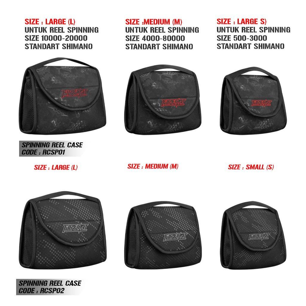 Firecast | Tas Pancing | Tempat Reel Spinning | Firecast Reel Case
