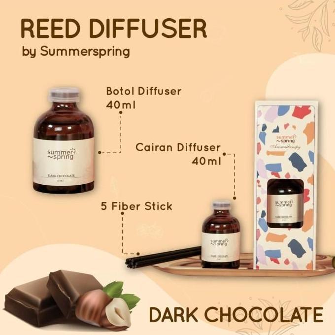Reed Diffuser Summerspring Aromatherapy Humidifier Essentials Oil 40ml