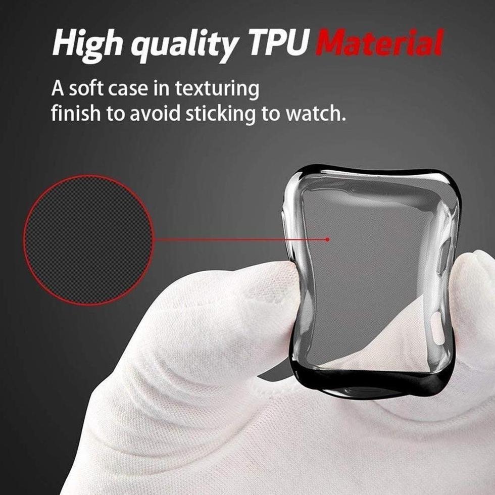 BESTPROMO Transparent Case for Apple Watch IWatch Ultra 3 2 49mm Series 11 10 9 8 7 46 45 6 5 4 SE 3