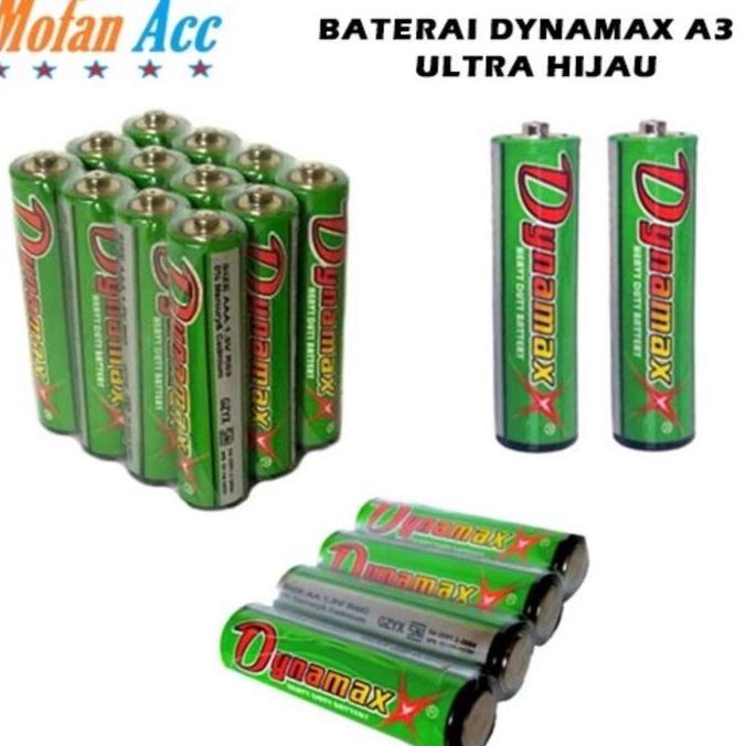 Dynamaxx Baterai Battery Batere Ultra Black Hijau AAA Isi 60 Pc Kapasitas Besar Daya Tahan Lama Coco