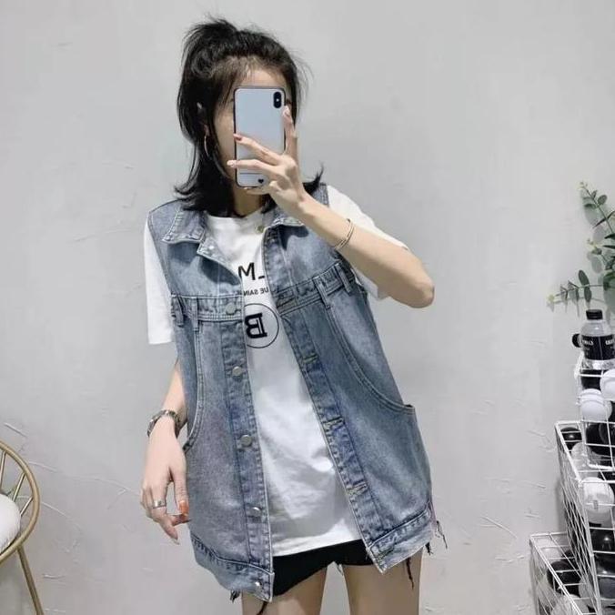 AV5 >> ROMPI JEANS WANITA/BLAZER JEANS WANITA Panjang Outer