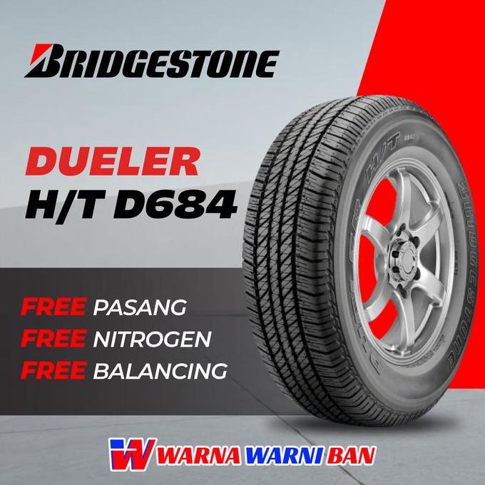 Terlaris Ban Mobil Bridgestone Dueler Ht D684 265 60 R18 18