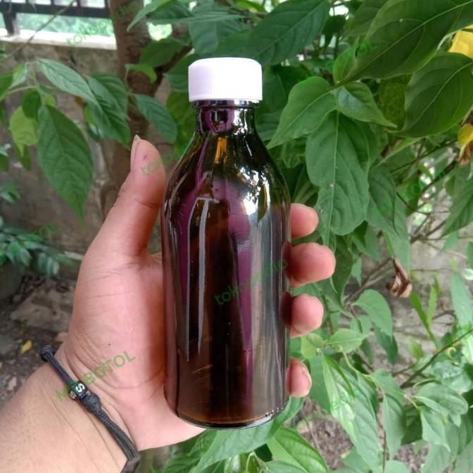 BOTOL KACA COKLAT 200 ML / BOTOL COKLAT / BOTOL KACA