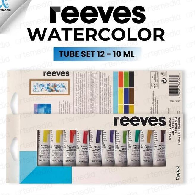 Cat Air Reeves Watercolor Paint Tube Set