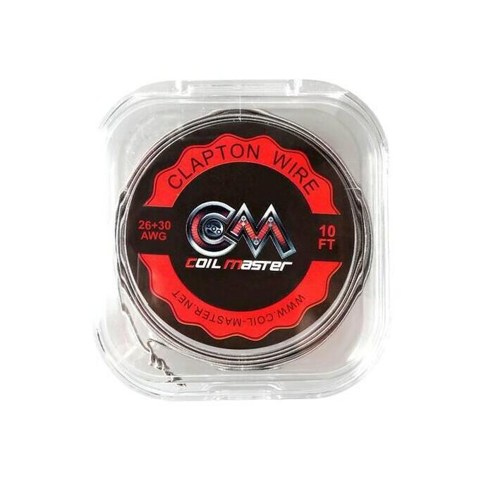 Build- Coil Master Wire Clapton 26+30Ga 10 Feet [3.1 Meter] Coil Kawat Vape