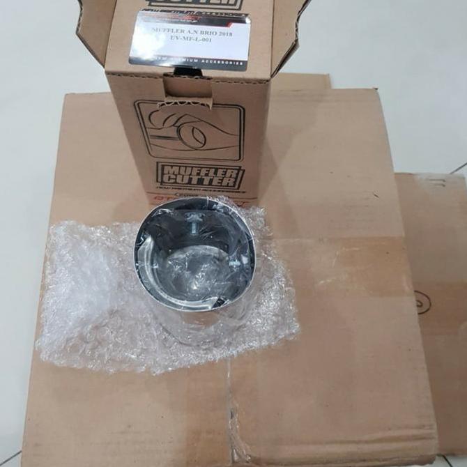 Promo Muffler tip buntut knalpot stainless all New brio Diskon