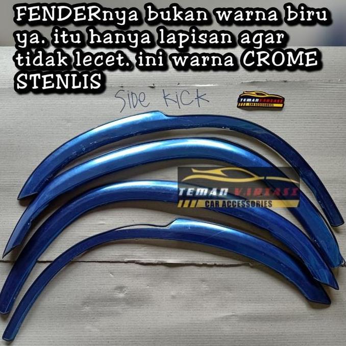 FENDER TRIM LIST LIS ATAS BAN MOBIL SUZUKI VITARA SIDEKICK STENLISS TERBARU