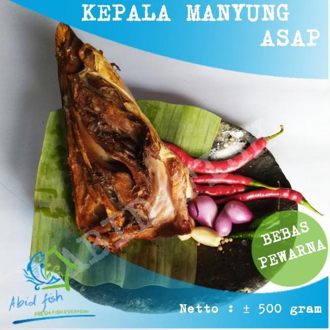 Lazatos- Kepala Manyung Asap Size Besar | Ikan Manyung | Kepala Manyung Asap