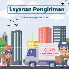 Picx- 1 Ball Isi 1000 Lembar Karung Plastik 35 X 53 Cm Kualitas Premium, Karung Plastik 35X53 Cm, Ka