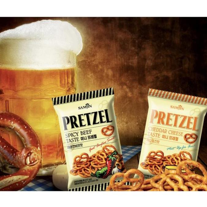 Lazatos- Samjin Pretzel | Product Of Korea