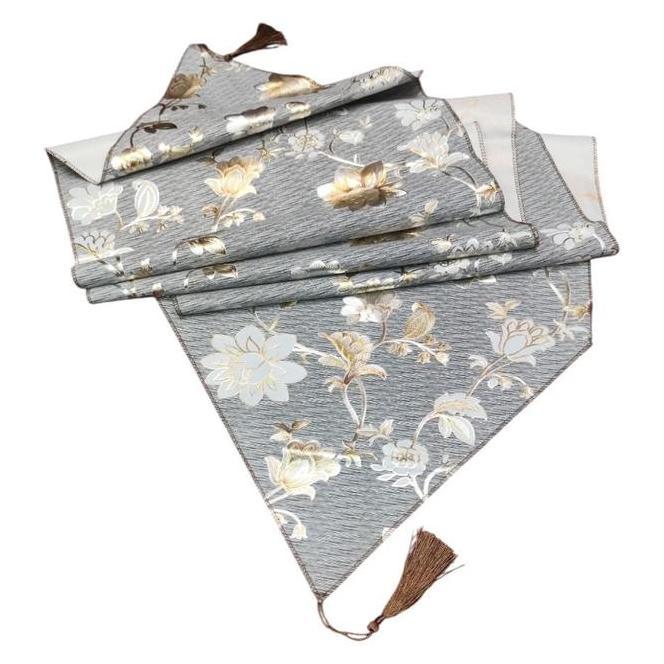 Taplak Meja Tamu Runner 3D Motif Sultan Anti Air 40X200Cm Brand Name