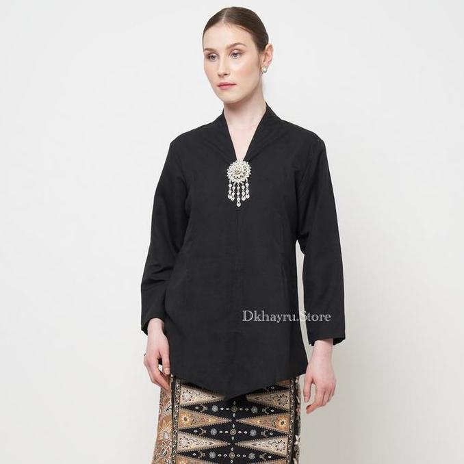 Kebaya Kartini Polos Modern Lengan Panjang Kebaya Encim Polos Modern Kebaya Encim Polos Jumbo Terbar