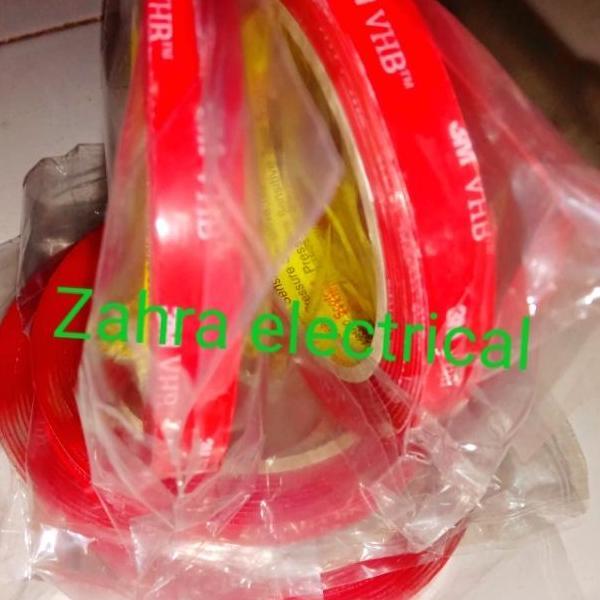 Bagus- Double Tape Vhb 3M Original Super Kuat Super Lengket 10Mm X 3 M Bening