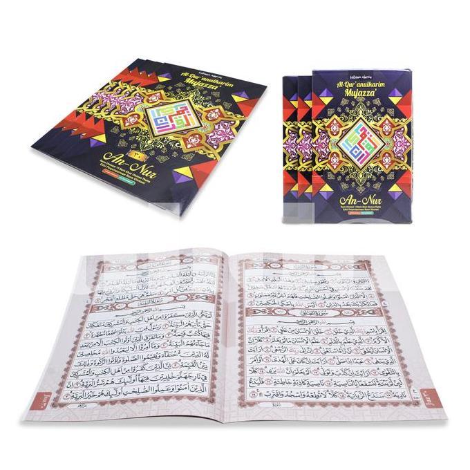 Al-Quran PER JUZ Utsmani 15 Baris AN-NUR CA Uk B5 Alquran PerJuz AnNur LM