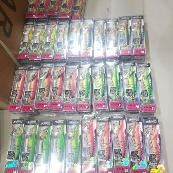 Fishx- Lure Egi Axz Rattle Squid Jig 3.0/3.5G