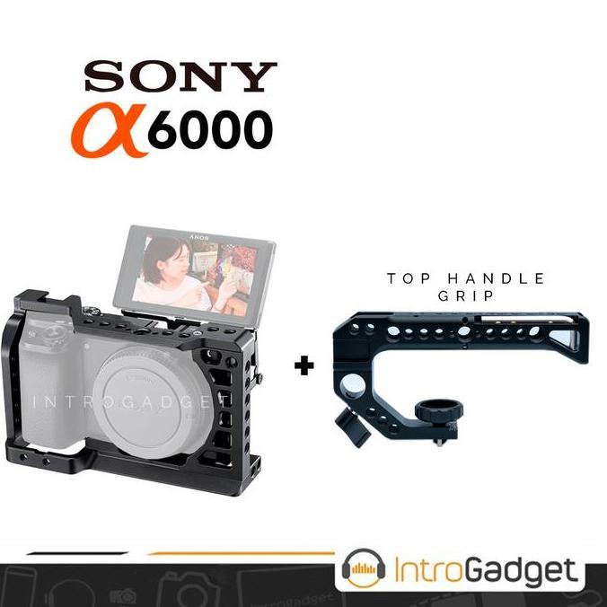 Cage Rig Sony A6000 A6300 A6400 A6500 SmallRig UURig Paket Top Handle