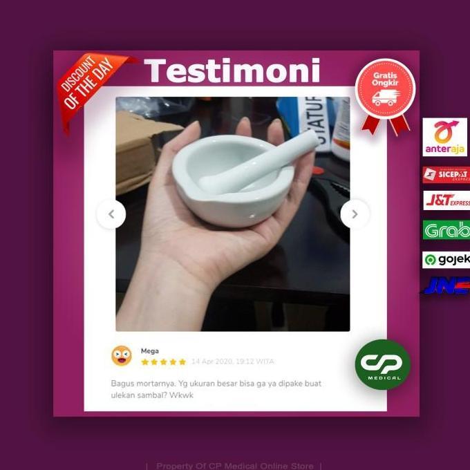 Alat Penumbuk Obat 8cm|Penggerus Obat|Ulekan|Penumbuk|Penggerus|Mortal
