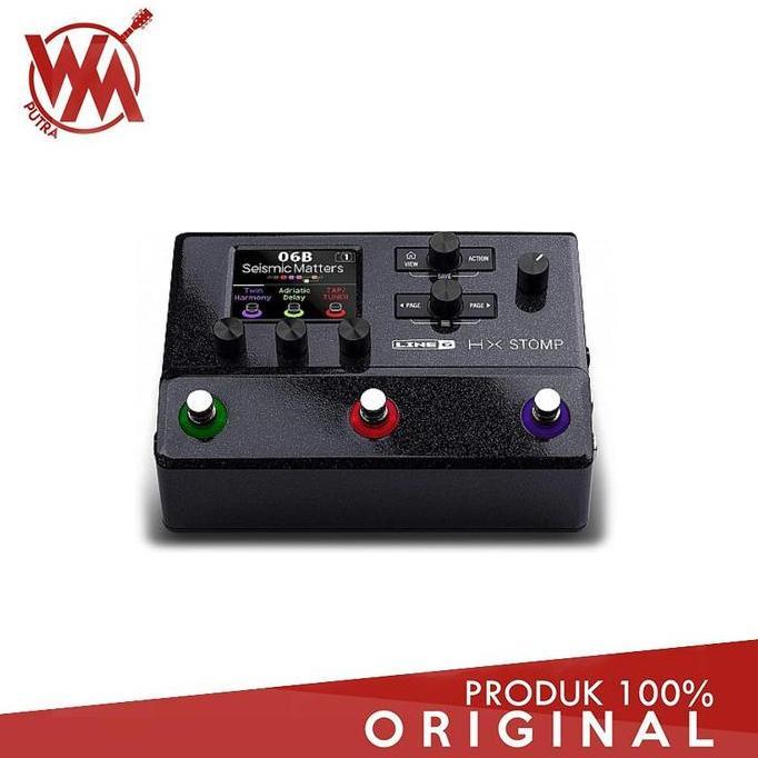 TERBARU Yamaha LINE 6 HX Stomp Box / Yamaha LINE 6 / Yamaha HX Stomp Box HOT SALE