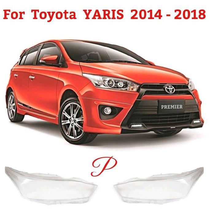 Promo Mika Headlamp Toyota Yaris 2014 2015 2016 2017 2018 Kaca Lampu Depan Diskon