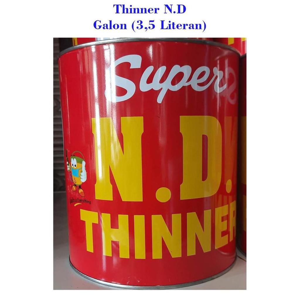 """] Thinner / Thiner / Tiner N.D Super Campuran/Pengencer Cat ( Galon )