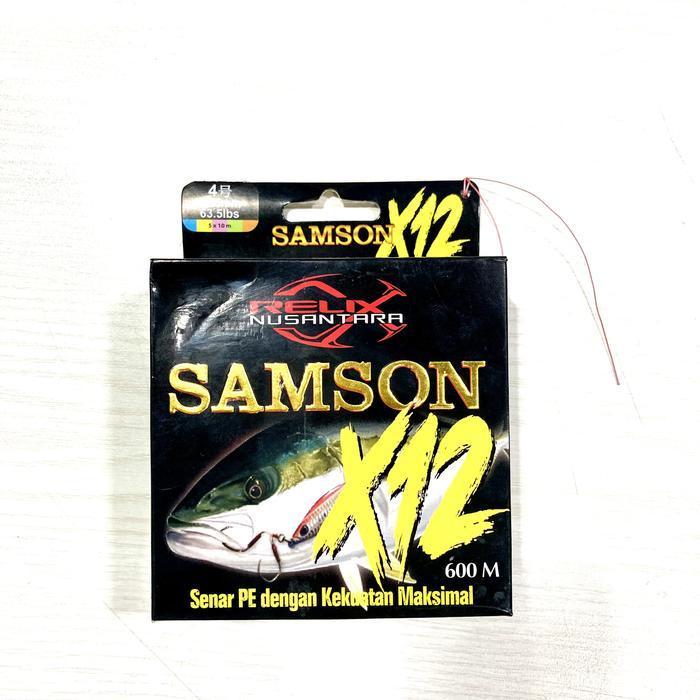Senar Pe Relix Samson X12 Pe 4/600M