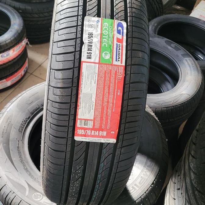 Terlaris Ban Mobil Gajah Tunggal Gt Champiro Ecotec 195 70 R14 14