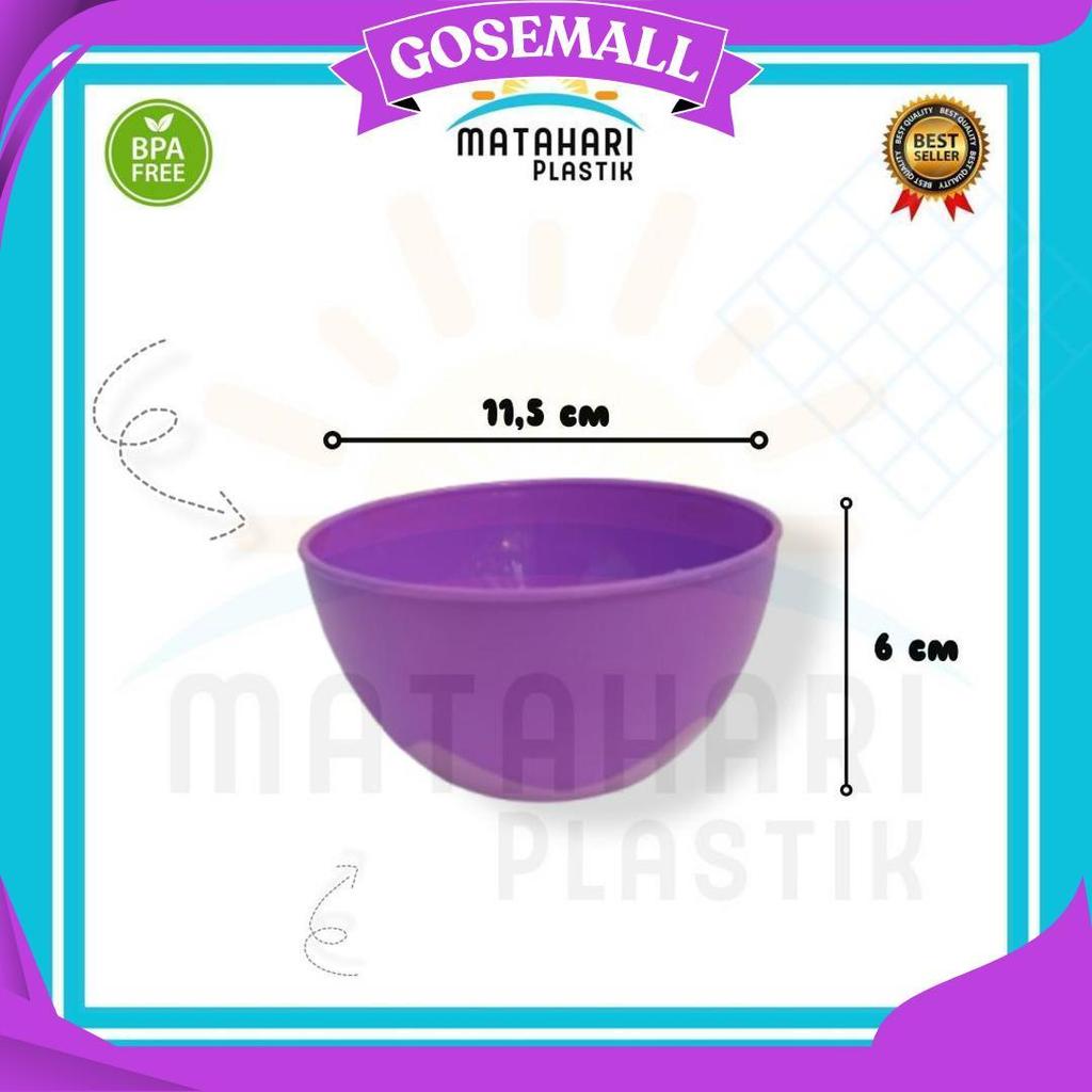 Mangkok Kecil/Mangkok Plastik/Mangkok Murah/Mangkok Soup Rose/Kobokan Plastik/Kobokan Cantik Teratas