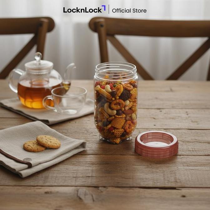 LocknLock Special Gift Set Interlock Door Pocket 4P - INL203NYREDS4 | Toples Makanan (TERBAIK) (TERB