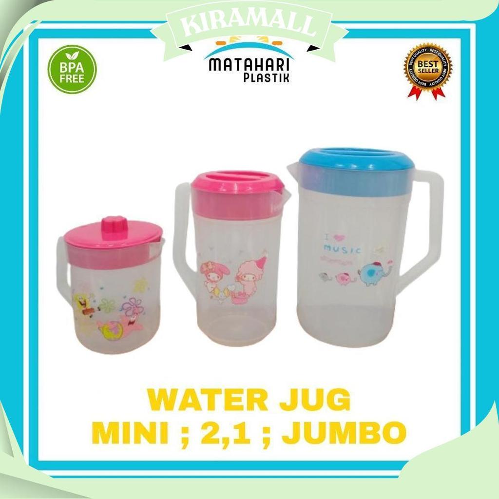 Water Jug/Cerek Plastik/Teko Plastik/Cerek Mini/Cerek Sedang/Cerek Jumbo Terbaru