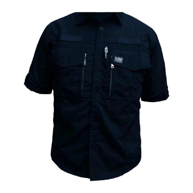 baju kemeja tactical w tac lengan pendek