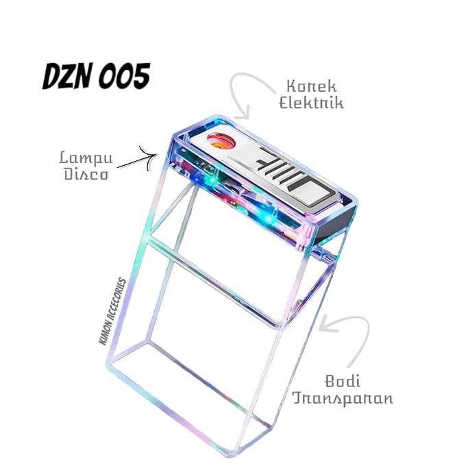 Kotak Pemantik Transparan Dzn 005 Pemantik Eletrik Box Tempat Penyimpanan Lampu Kode 699