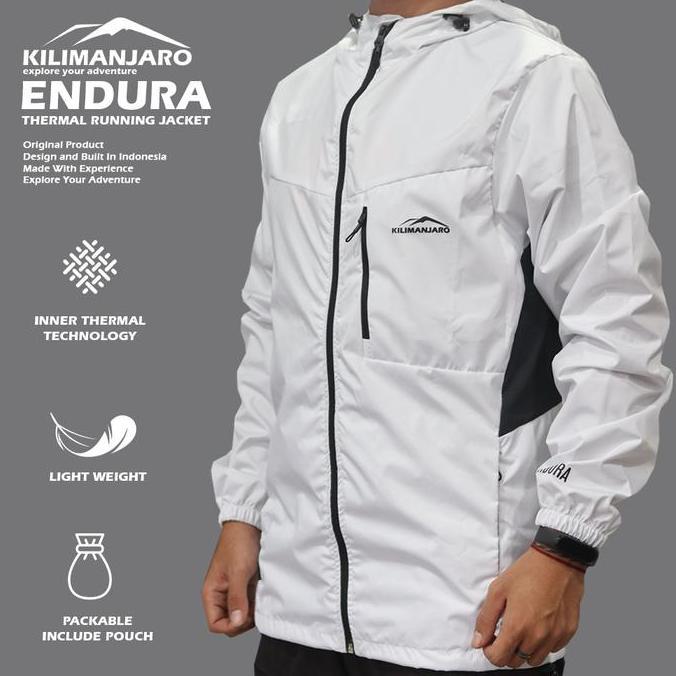Kilimanjaro Endura Running Jacket - Jaket Running - Jaket Lari - Jaket Olahraga