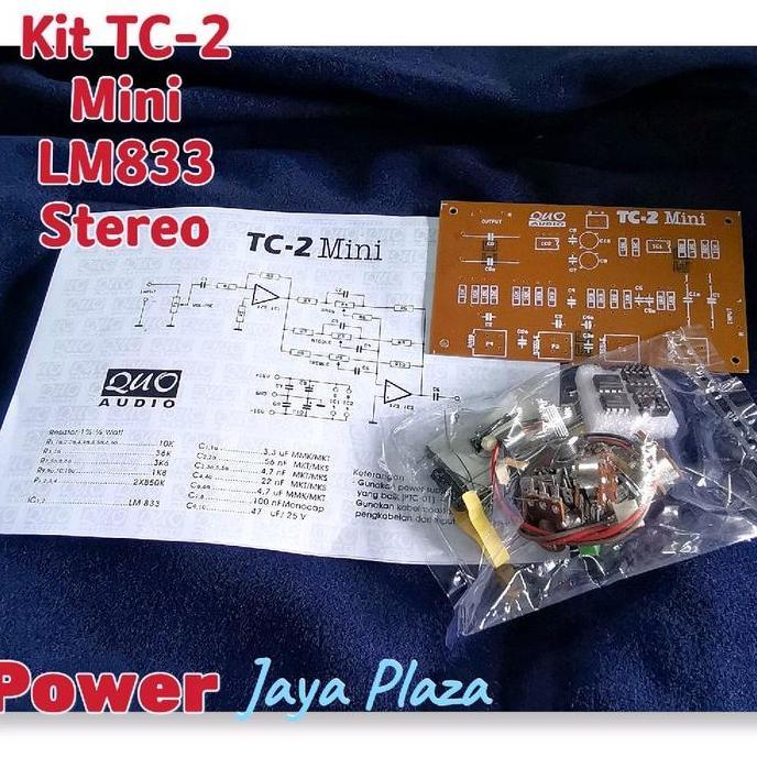 HARGA DISC - Kit Tone Control Mini Stereo / 1 Kit TC-2 Mini Stereo LM833