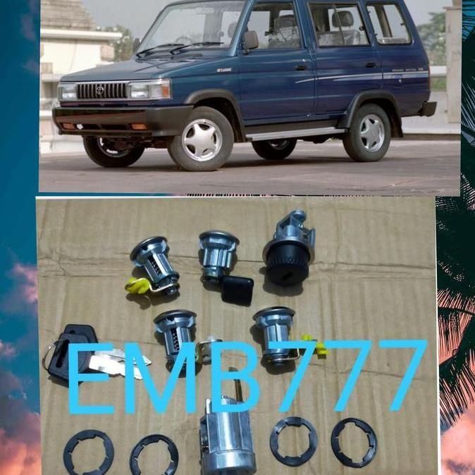 kunci kontak set kunci laci kunci pintu kijang 5k super
