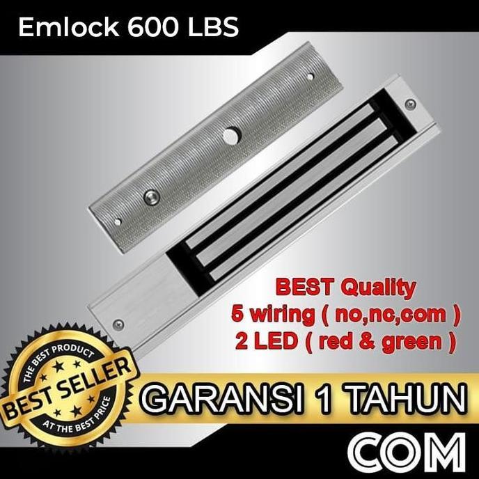 Emlock Magnetic Lock door Emlock 600LBS with LED