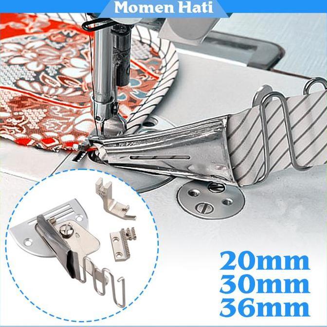 MIOSHINOCHE Corong Kelim Hijab Corong Kelim Bisban Corong Kain Corong Heming Mesin Jahit