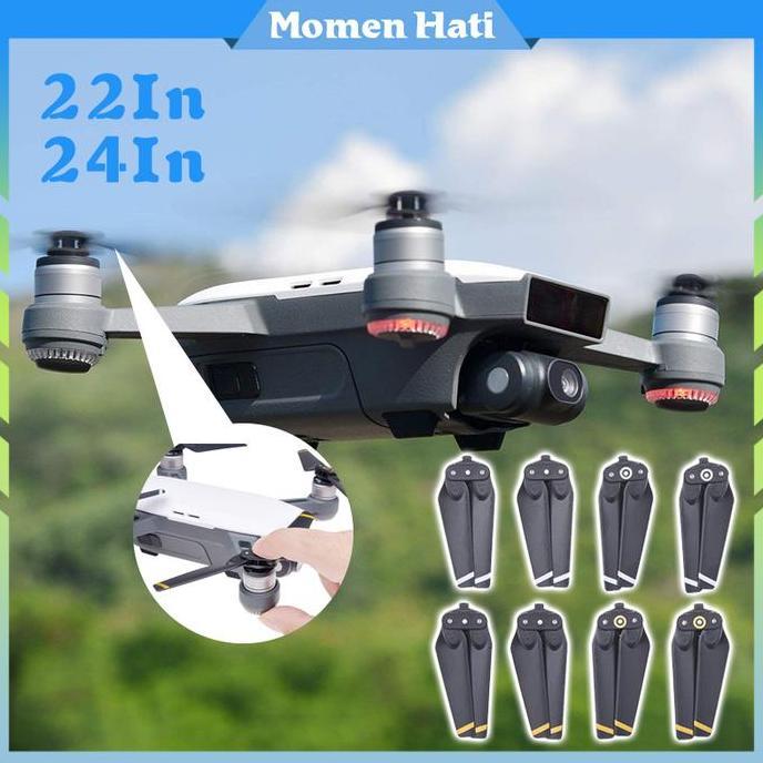 MIOSHINOCHE 2 Pasang Dji Spark Baling Baling / Propeller Drone